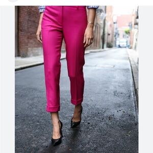J. Crew Pink Trouser Pants size 14